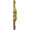 Ekena Millwork Southampton Ceiling Medallion (Fits Canopies up to 2 3/4"), 16 3/8"OD x 1 3/4"P, Pharaohs Gold CM17SOPGS - alternate 3